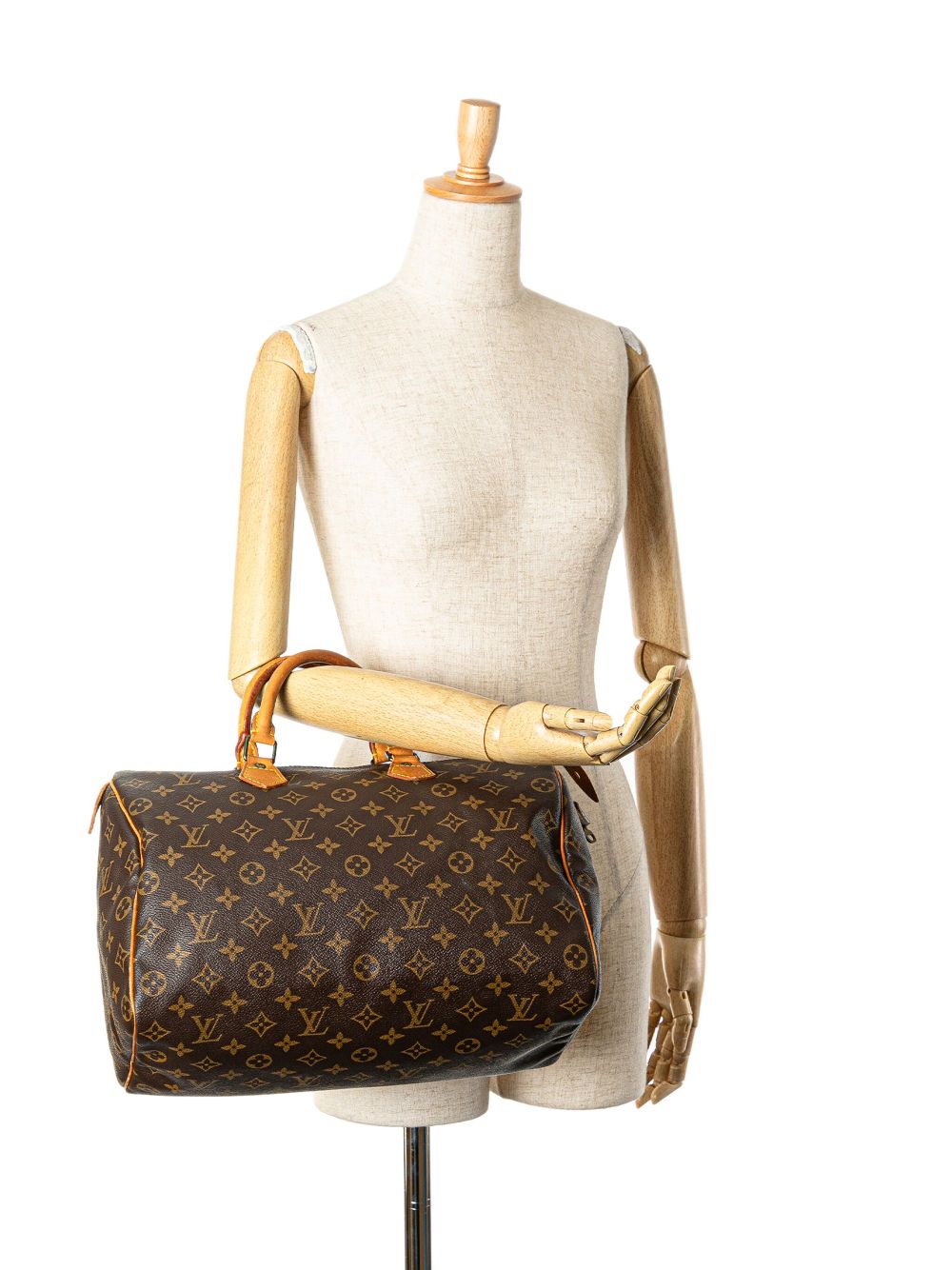 Louis Vuitton Pre-Owned 1987 Monogram Speedy 35 boston bag - Brown