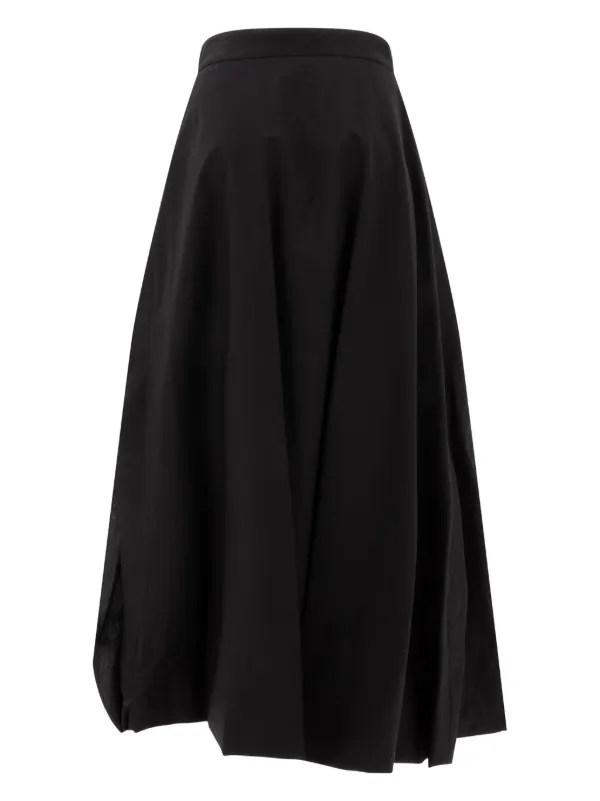 スカート BRUNELLO CUCINELLI Brunello Cucinelli Skirts Black Wool midi skirt in black - Brunello Cucinelli | Mytheresa