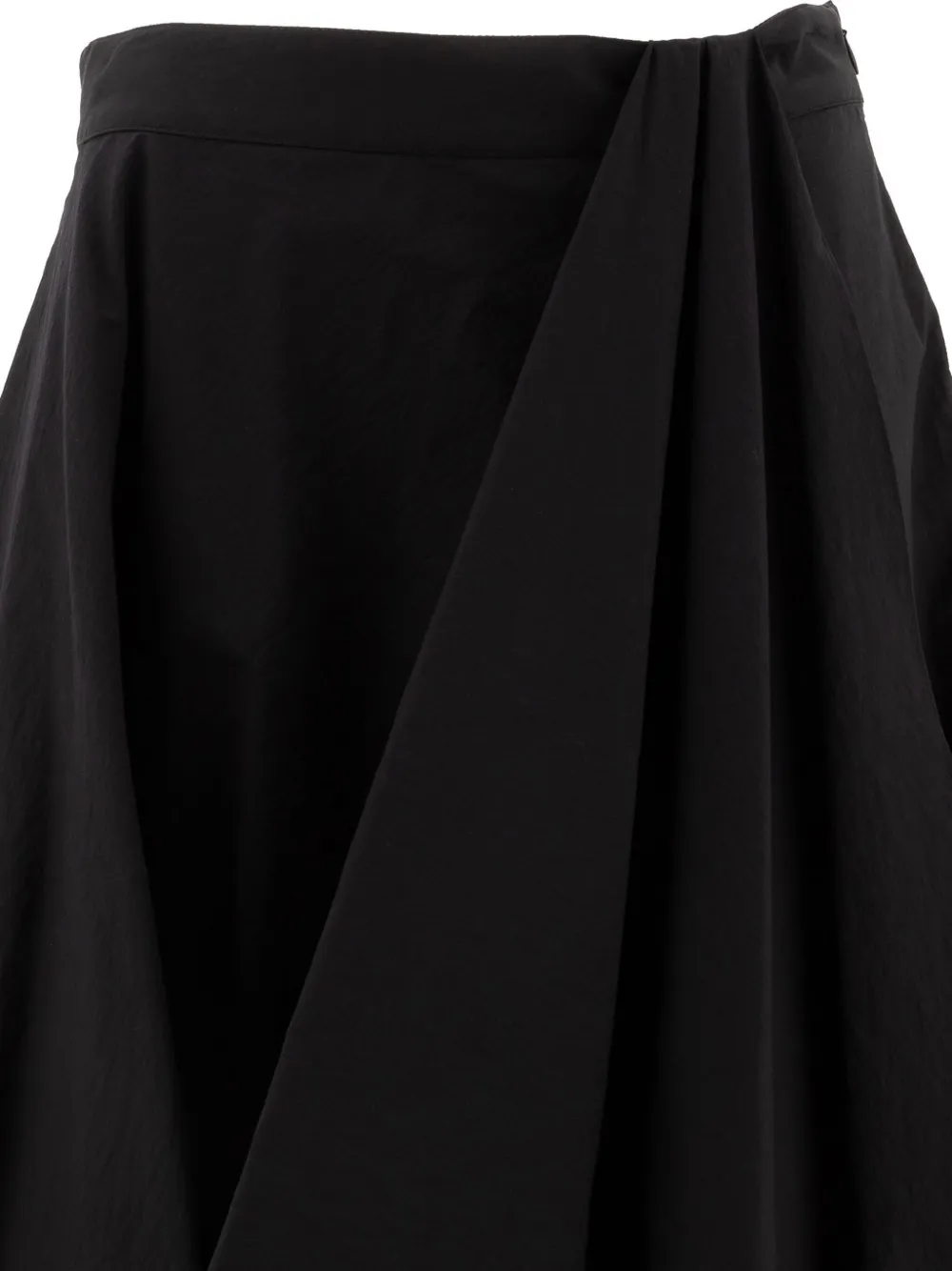 Brunello Cucinelli Asymmetrical Skirt In Black