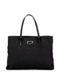 Fendi Pre-Owned 2000-2010 Zucchino Canvas handbag - Black