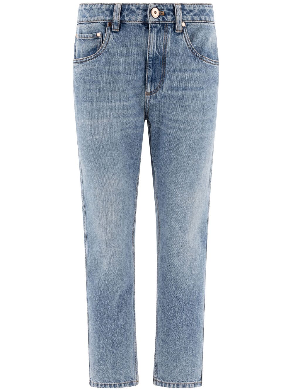 Brunello Cucinelli tapered jeans - Blue