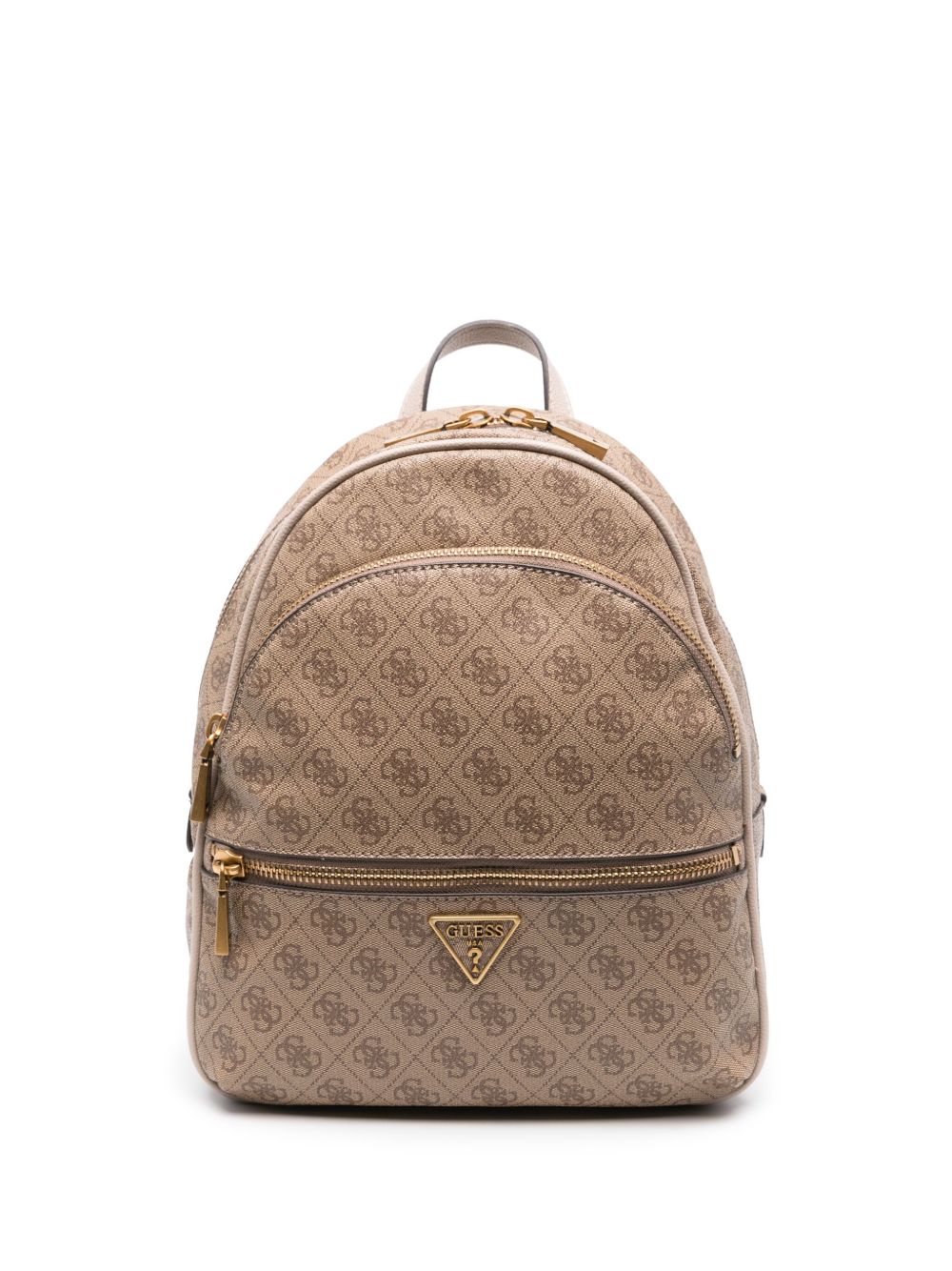 GUESS USA 4G-logo backpack - Neutrals