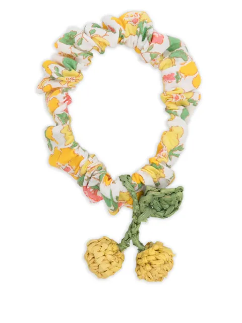 Bonpoint floral-print scrunchie
