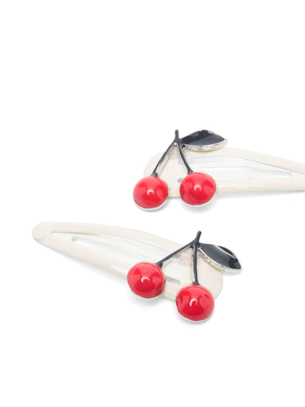 BONPOINT CHERRY HAIR CLIPS