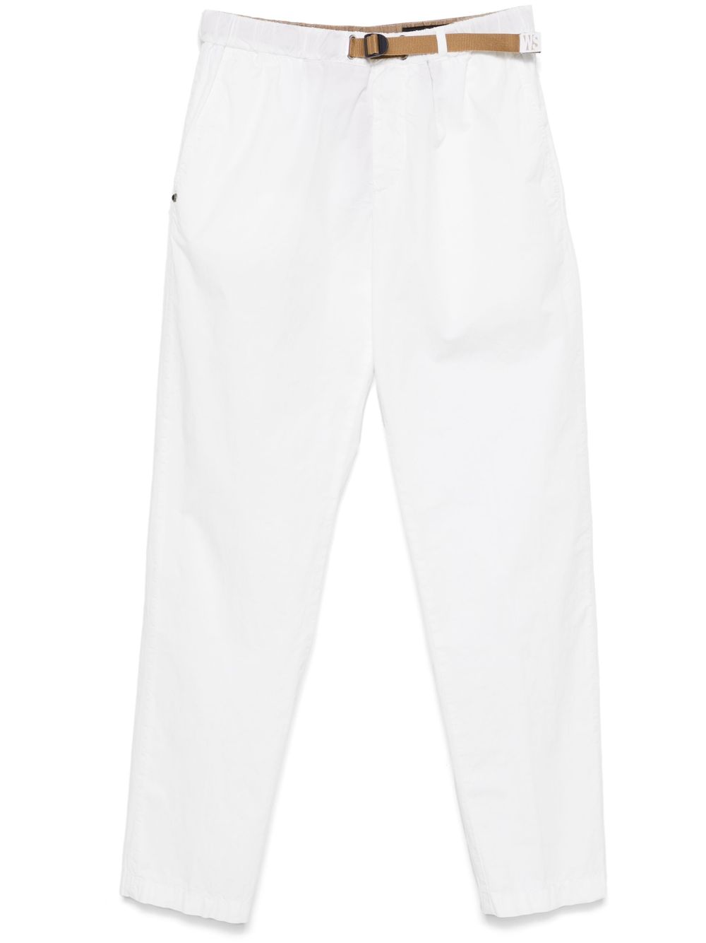 White Sand belted trousers