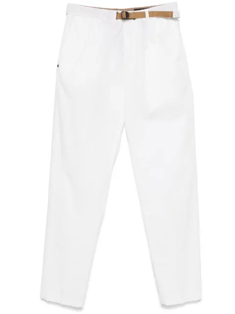White Sand pantalones con cinturón