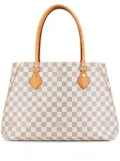 Louis Vuitton Pre-Owned 2015 Damier Azur Calvi tote bag - White