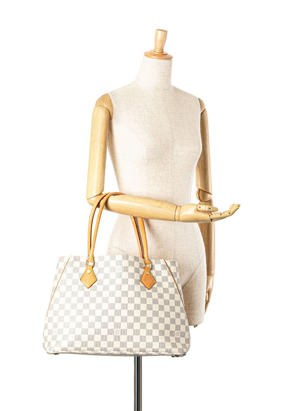 Louis Vuitton Pre-Owned 2015 Damier Azur Calvi shopper - Wit