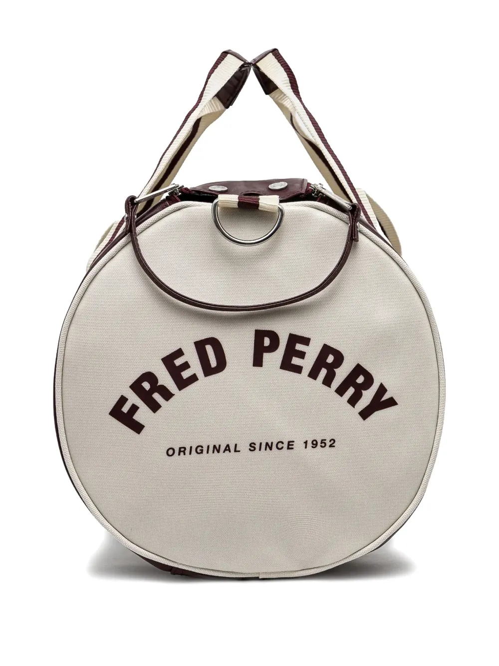 Fred Perry Classic logo-print holdhall - Rood