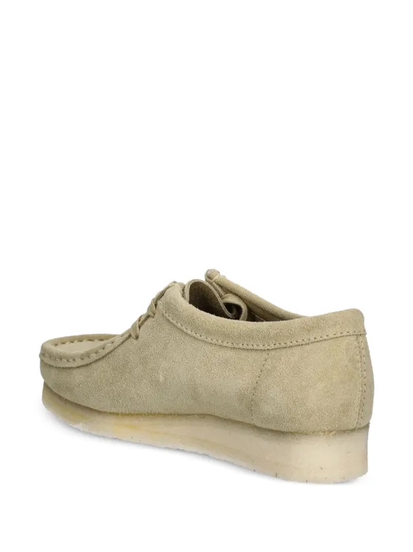 【CLARKS ORIGINALS】　wallabee UK8 Clarks Originals Sapato Wallabee De Couro Com Cadarço