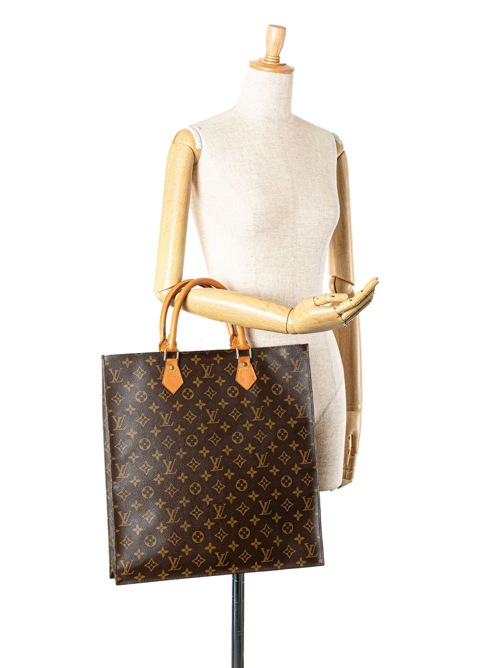 Louis Vuitton Pre-Owned 2002 Sac Plat shopper met monogram - Bruin