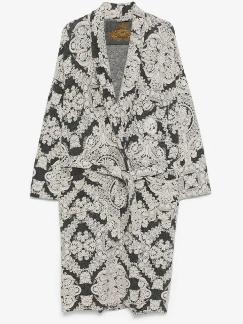 Gianfranco Ferré Pre-Owned 1980s paisley-jacquard house coat