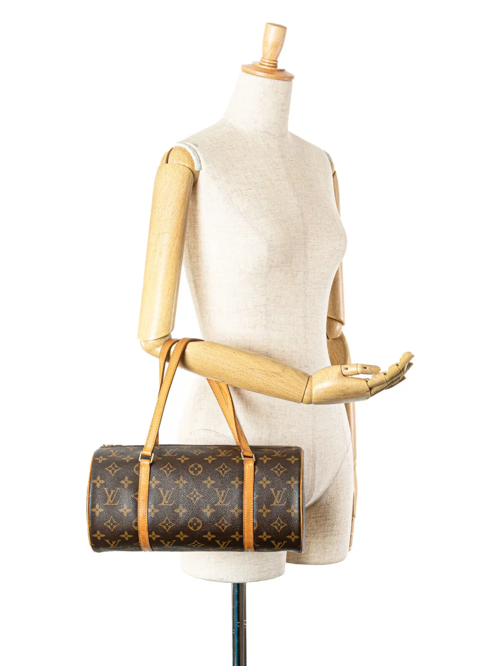 Louis Vuitton Pre-Owned 2003 Monogram Papillon 30 handtas - Bruin