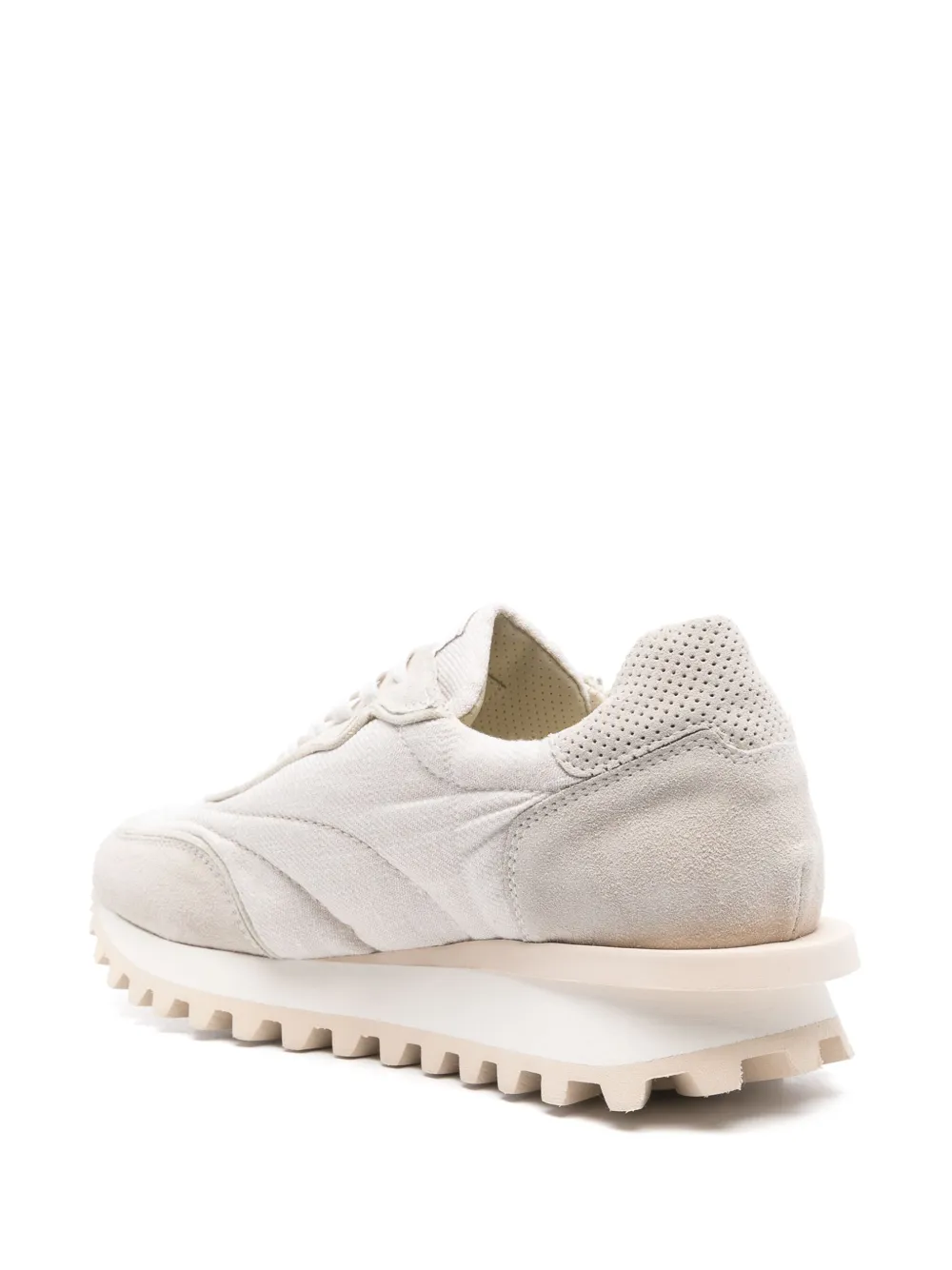 Eleventy panelled sneakers Neutrals