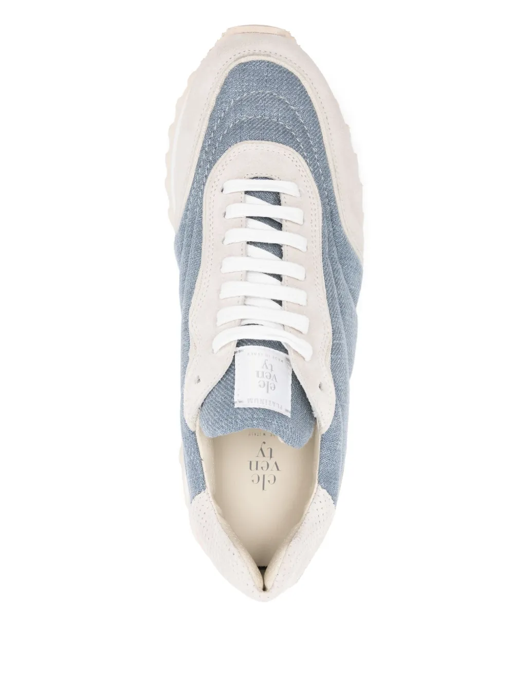 Eleventy Sneakers met vlakken Blauw