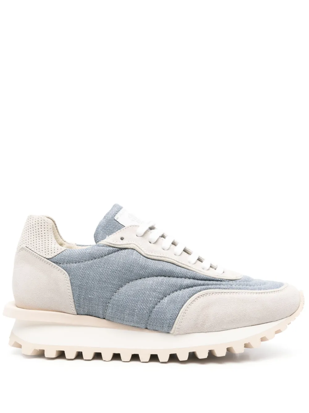 Eleventy Sneakers met vlakken Blauw