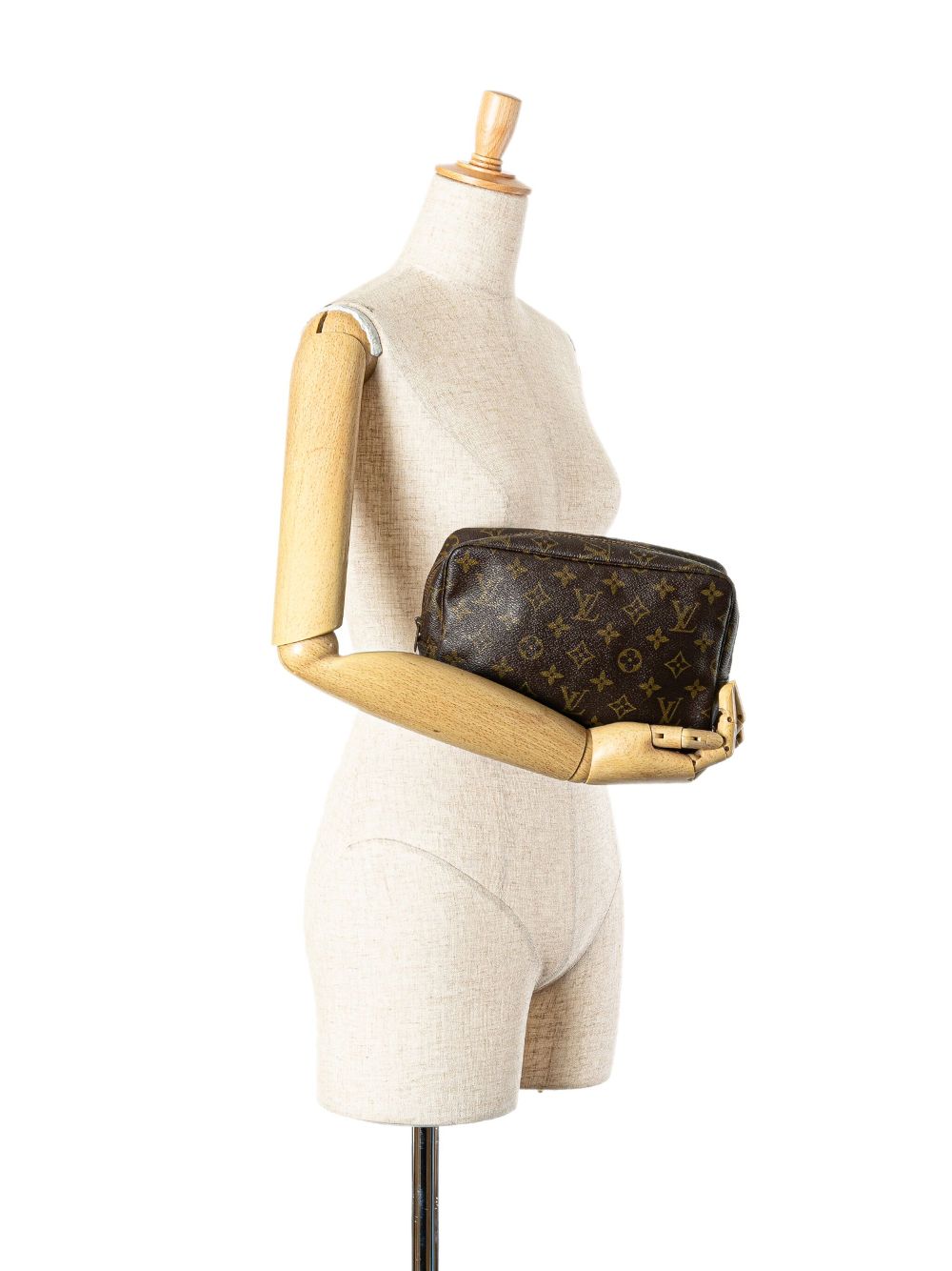 Louis Vuitton Pre-Owned 1980s Monogram Trousse Toilette 23 clutch bag - Brown