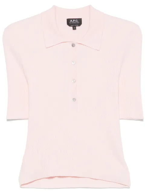 A.P.C. playera tipo polo Danae