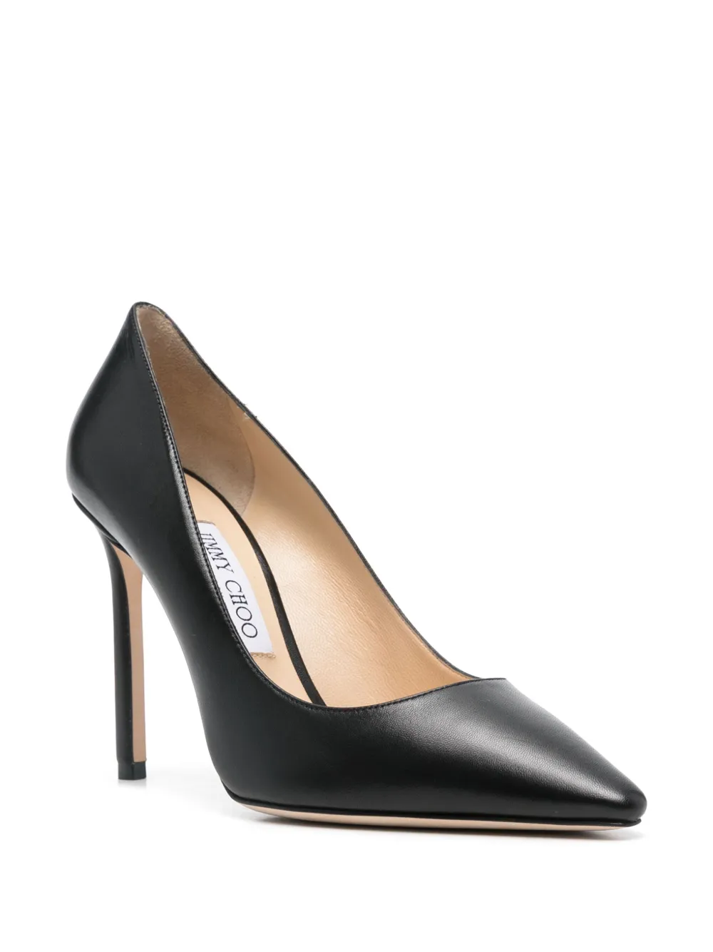 Jimmy Choo Pre-Owned 100mm Romy pumps - Zwart