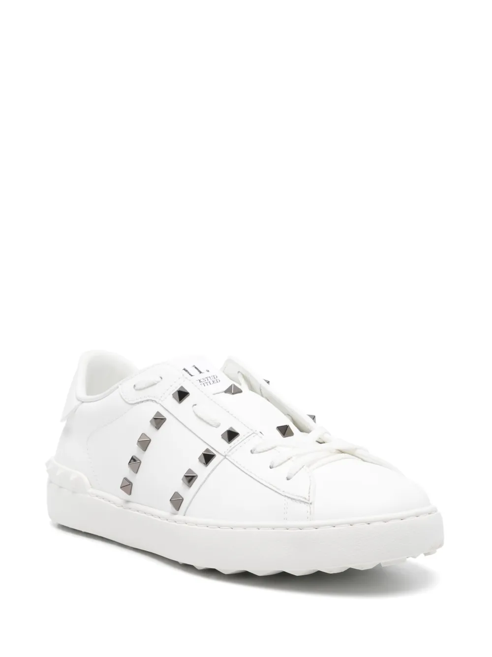 Valentino Garavani Pre-Owned Rockstud Untitled sneakers - Wit