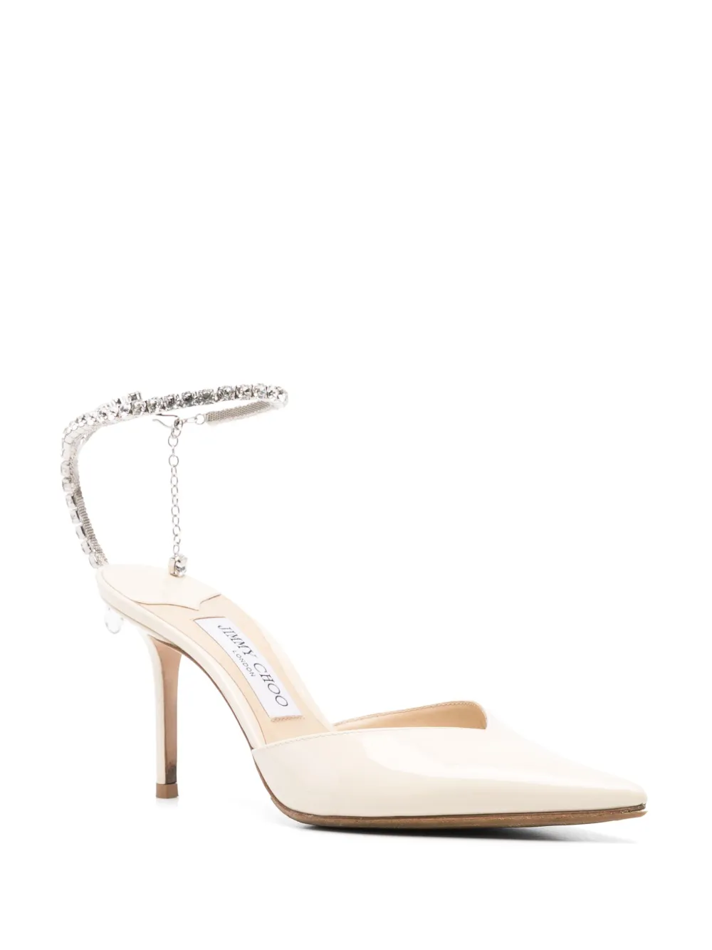 Jimmy Choo Pre-Owned Saeda sandalen - Beige