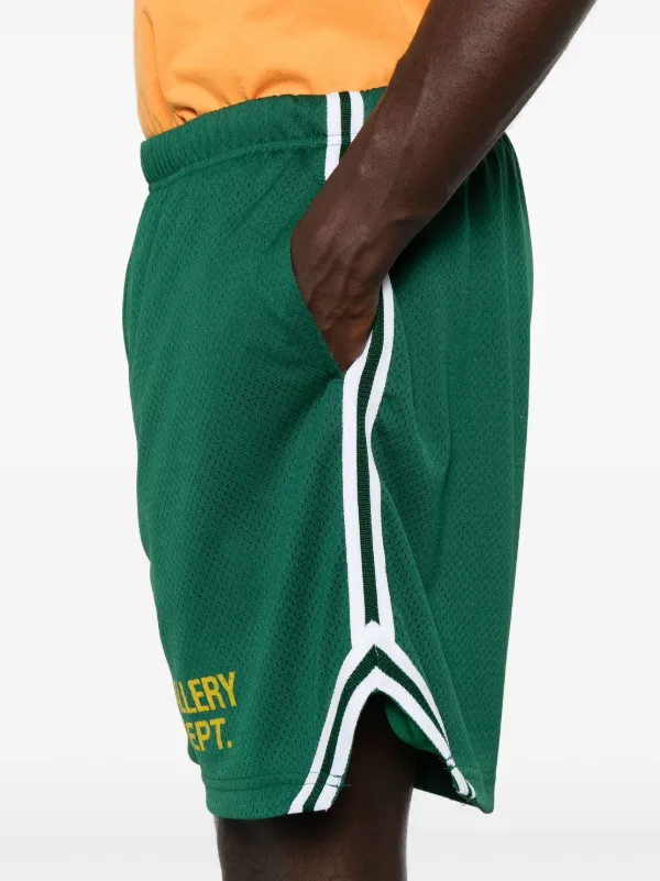 GALLERY DEPT. logo-print Track Shorts | Green | FARFETCH BN