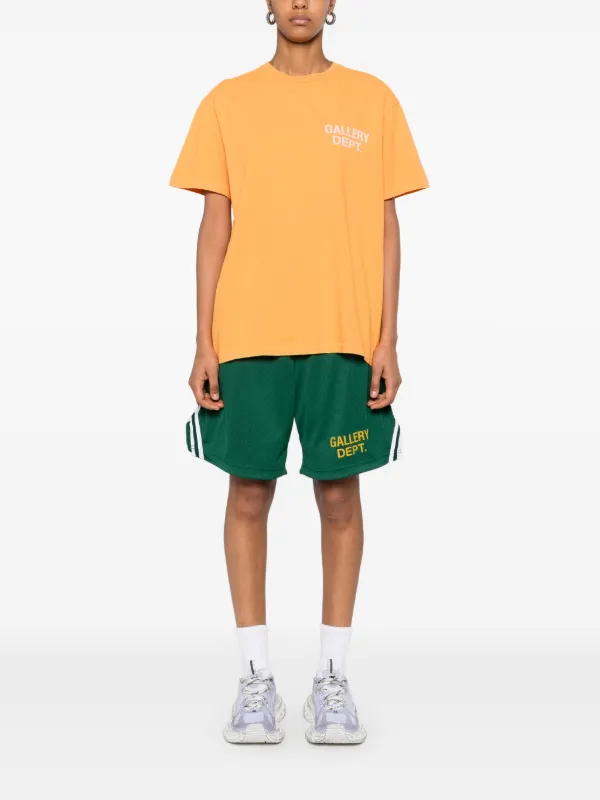 GALLERY DEPT. logo-print Track Shorts | Green | FARFETCH JO
