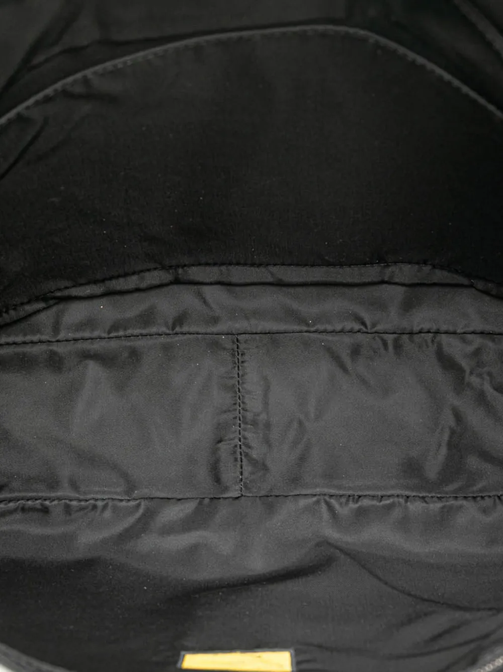 Fendi Pre-Owned 2000-2023 Nylon Bagbaguette Messenger Bag