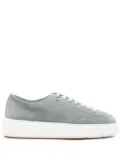 Santoni suede sneakers - Blue