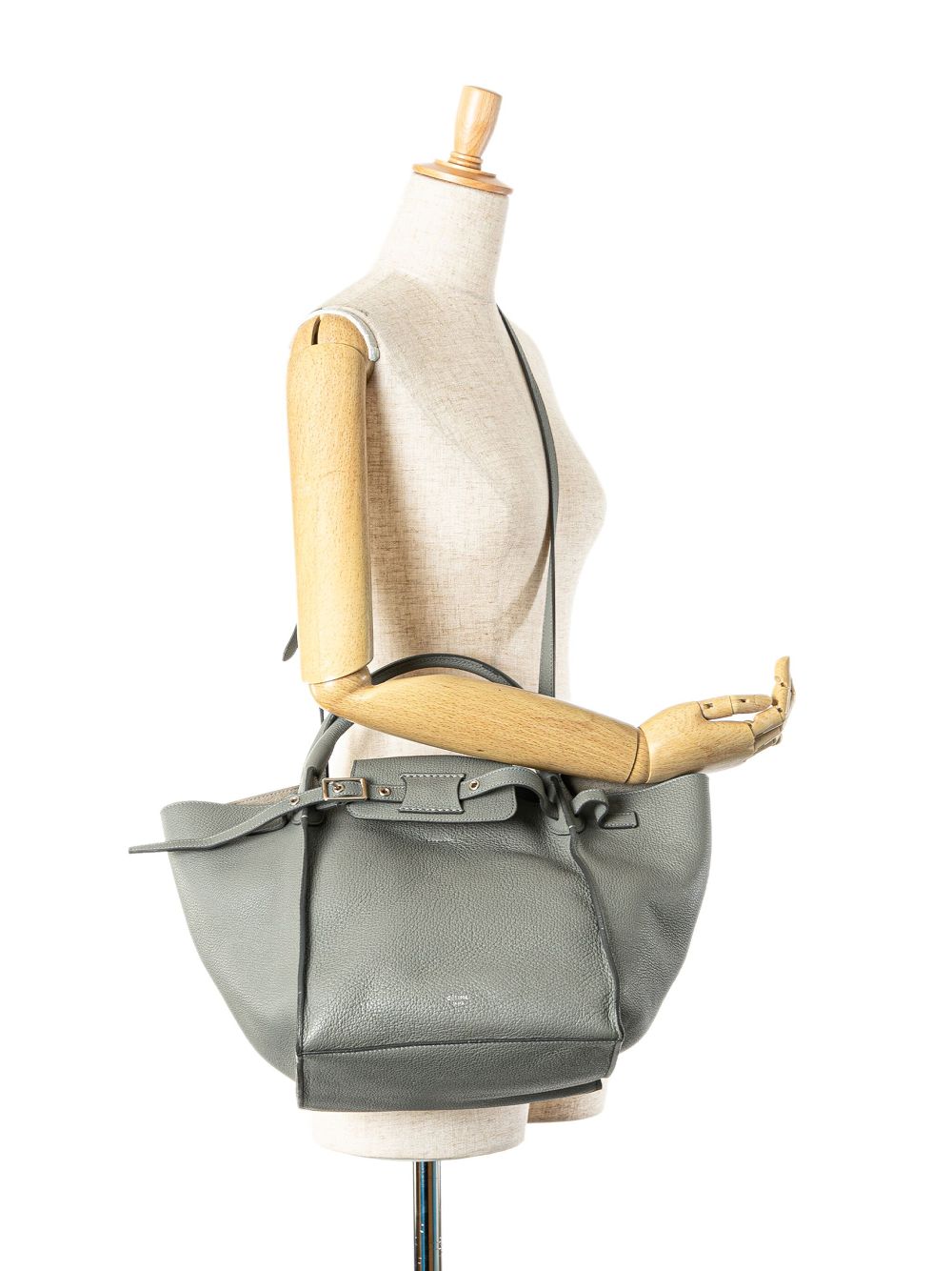 Céline Pre-Owned 1990-2024 Small Leather Big Bag satchel - Grey