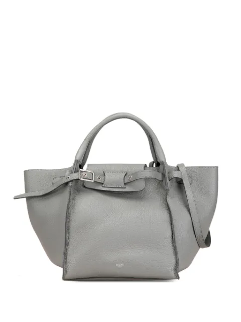 Céline Pre-Owned bolsa satchel Small Leather Big Bag 1990-2024