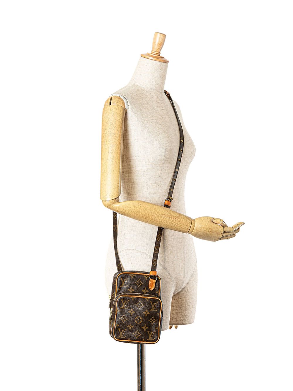 Louis Vuitton Pre-Owned 1900s Monogram Mini Amazone crossbodytas - Bruin