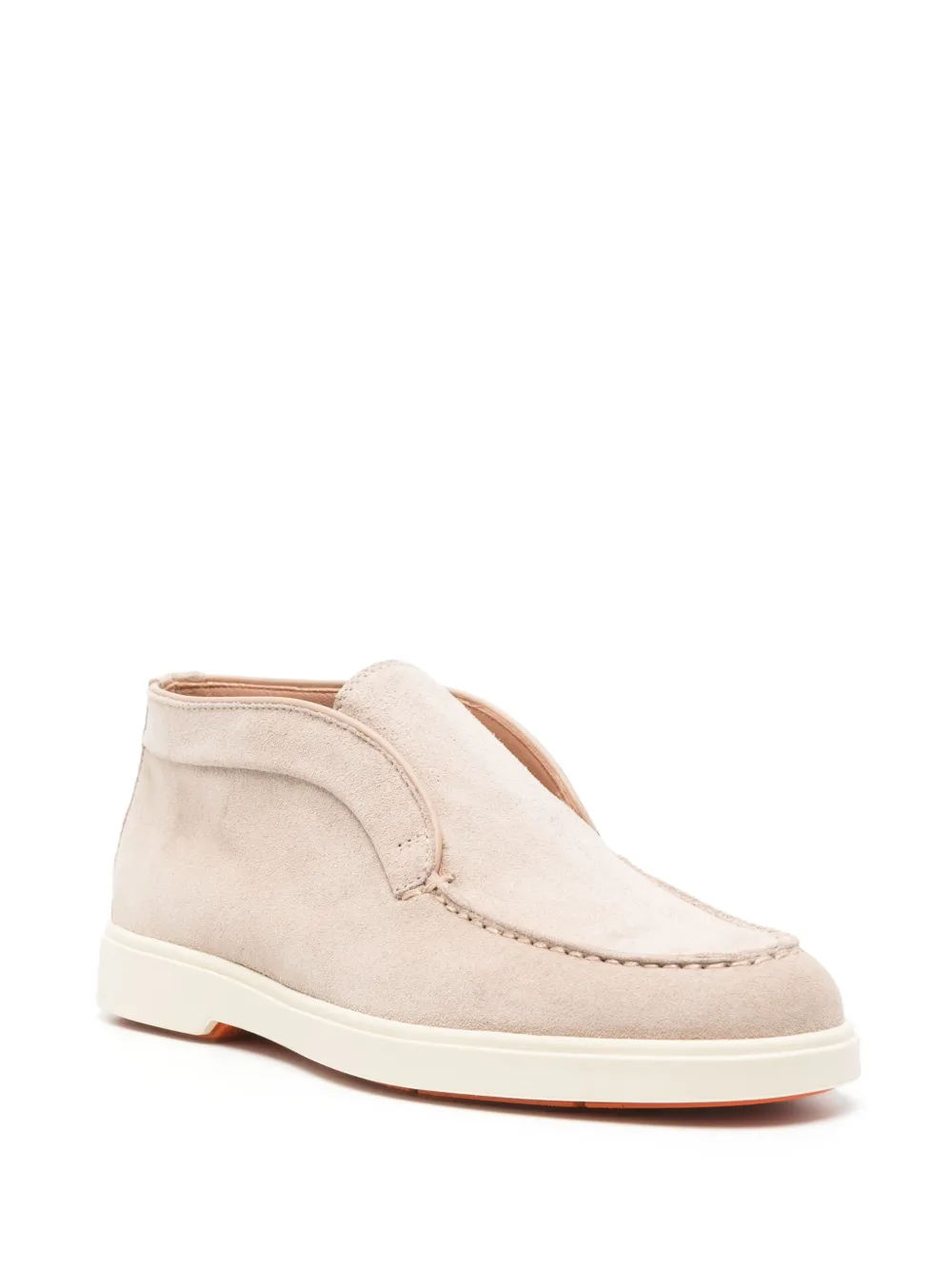 Santoni Suède loafers - Beige