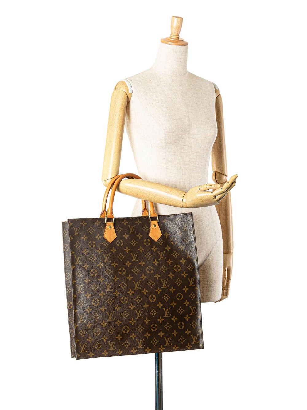 Louis Vuitton Pre-Owned 2001 Sac Plat shopper met monogram - Bruin