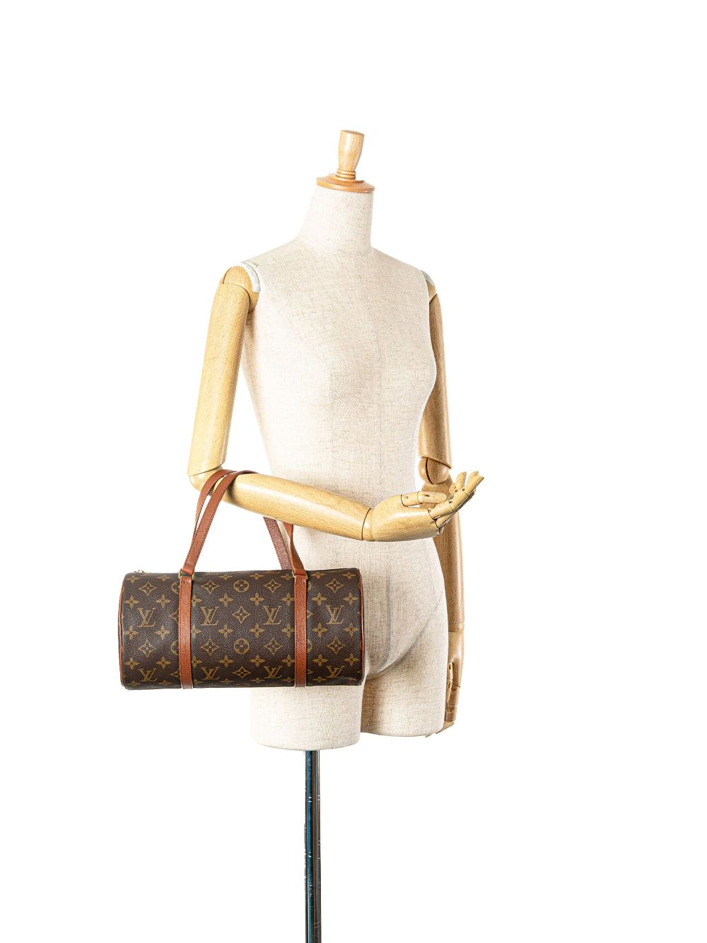 Louis Vuitton Pre-Owned 1993 Papillon 30 handtas met monogram - Bruin