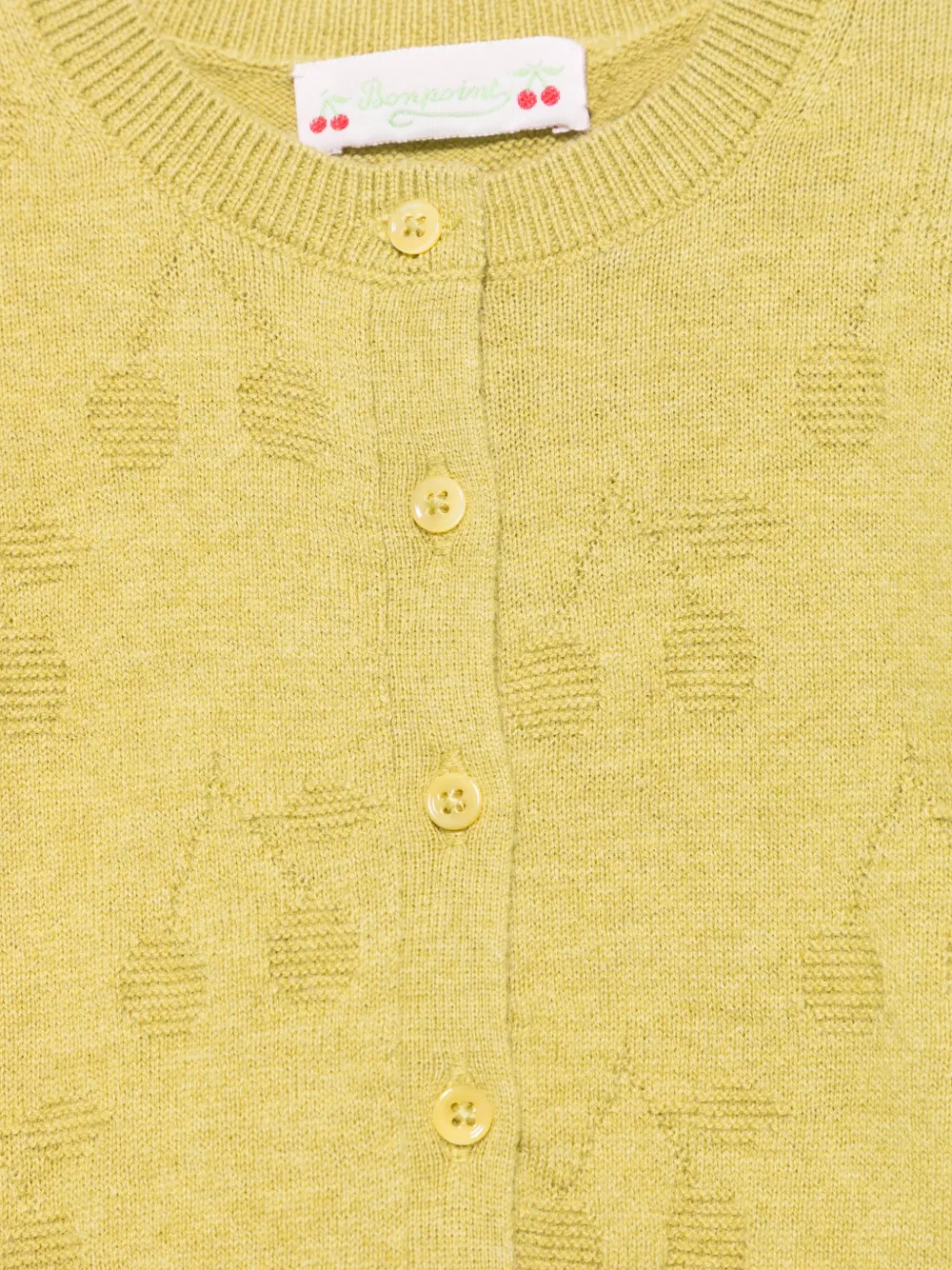 Bonpoint Teyana vest Groen