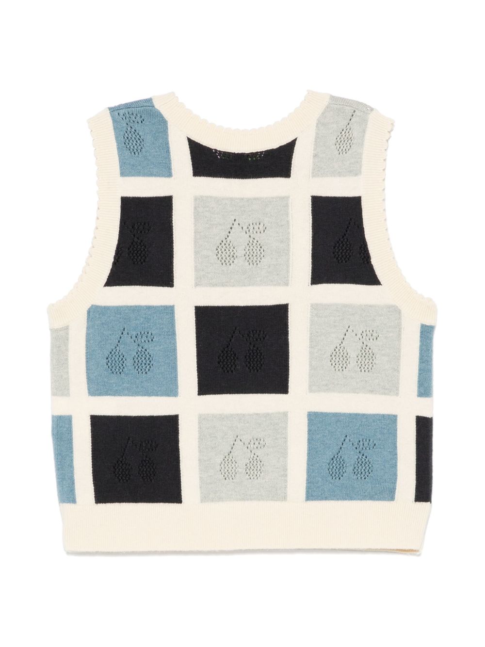 Bonpoint Elda vest - Blue