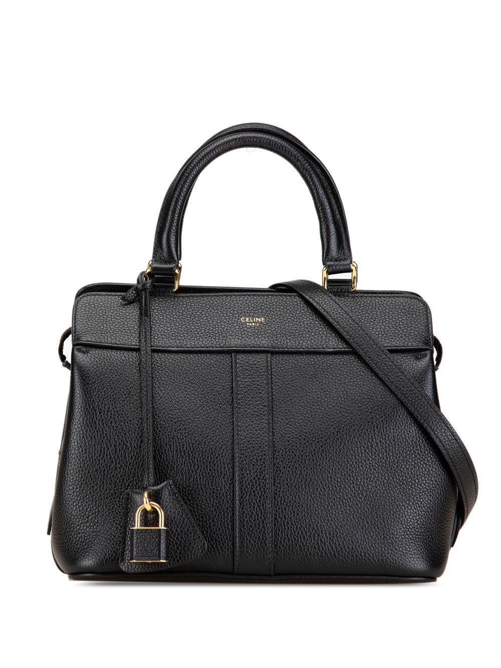 Céline Pre-Owned 2000-2023 Small Cabas de France Leather satchel - Black