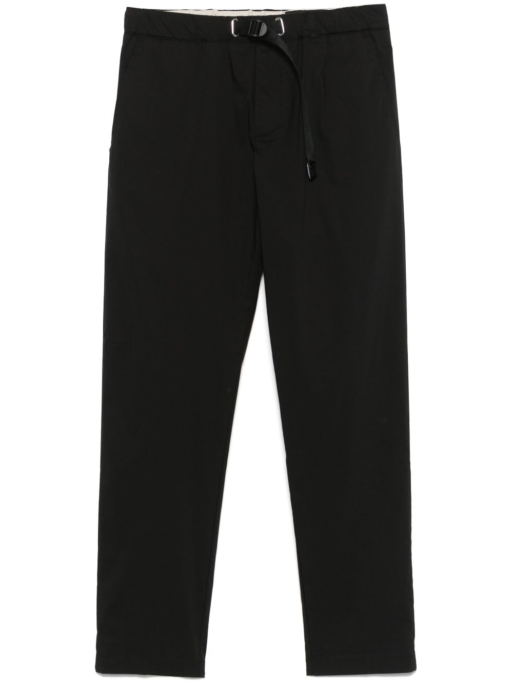 White Sand belted trousers - Black