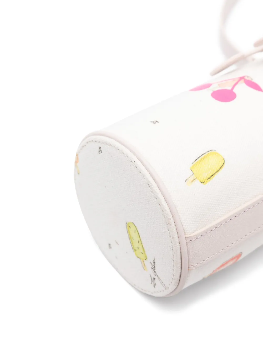 Bonpoint Bucket-tas met print Wit