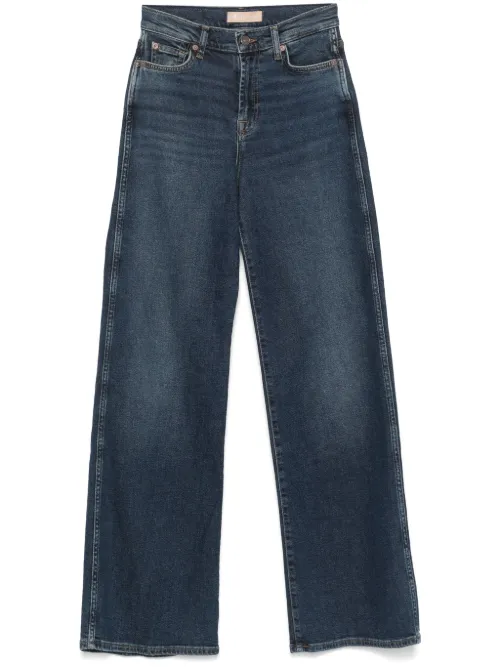For All Mankind jean Lotta - Bleu - 7 For All Mankind - Modalova
