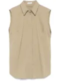 Brunello Cucinelli Monili-chain shirt - Green