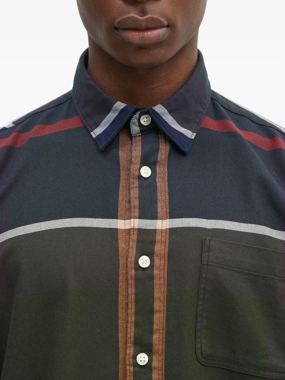 Barbour Overhemd met lange mouwen Groen