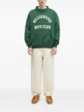 Billionaire Boys Club arched-logo kangaroo-pocket sweatshirt - Green