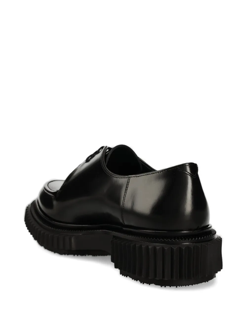 Adieu Paris Type 181 leather lace-up derby shoes Black
