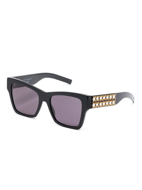 Givenchy Eyewear Lunettes De Soleil à Monture Papillon Noir