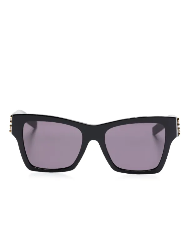 Givenchy Black Frame Sunglasses with Purple Lenses Givenchy SGV 170V col H40 – Vintage Frames Company main image 4