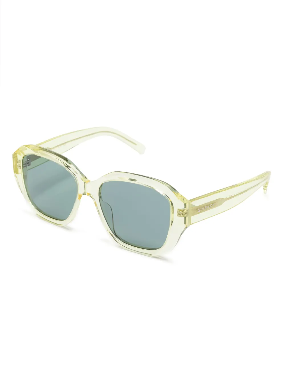 Givenchy Eyewear Zonnebril met oversized montuur - Groen