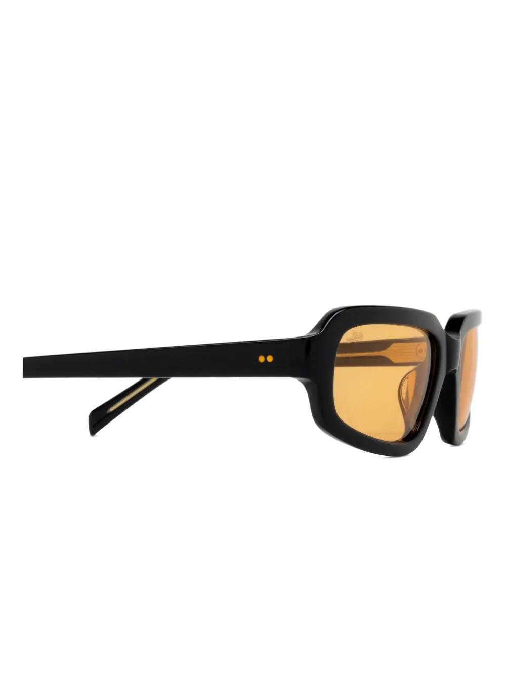 akila geometric-frame sunglasses Zwart