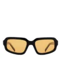 akila geometric-frame sunglasses - Black